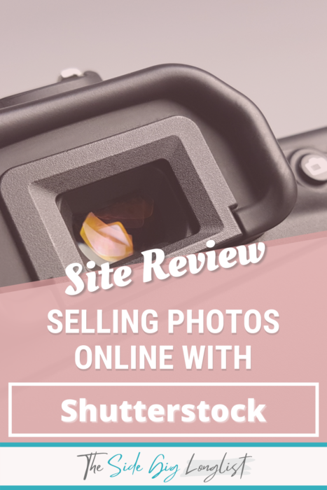 Selling Photos Online With Shutterstock - The Side Gig Longlist