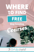 collection of free blog related courses