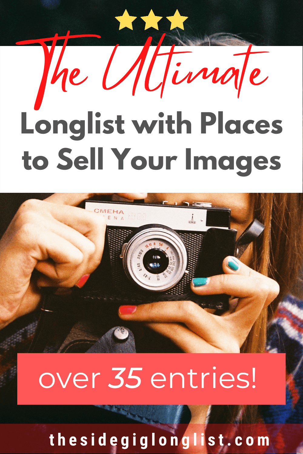 Sell your images and footage ultimate longlist