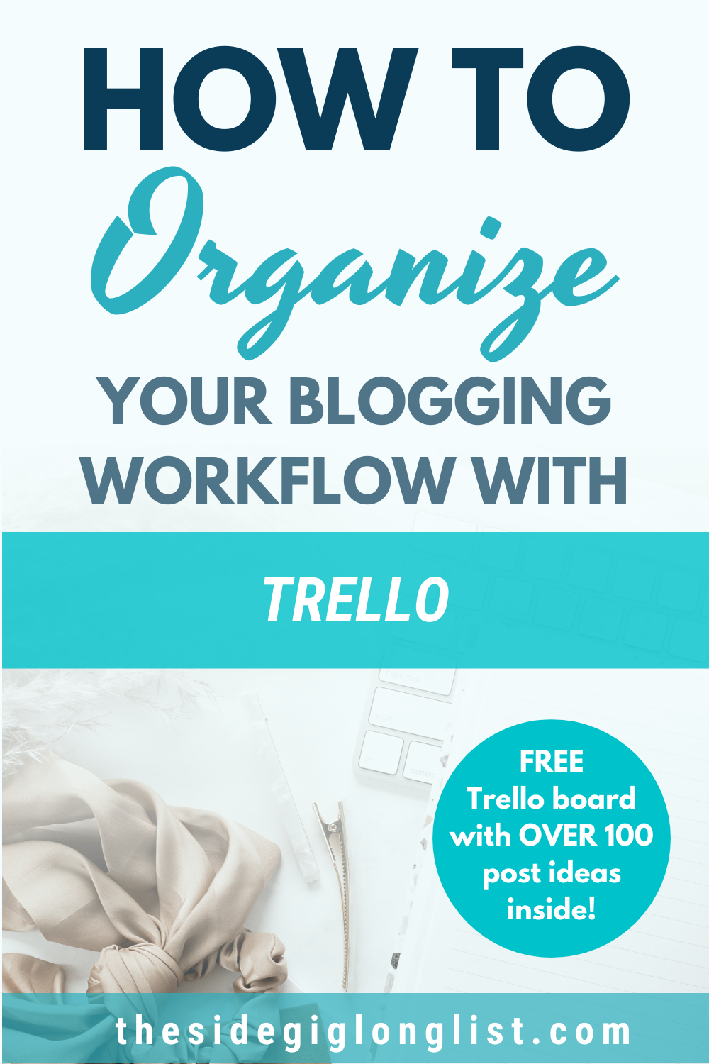 how to organize your blogging workflow